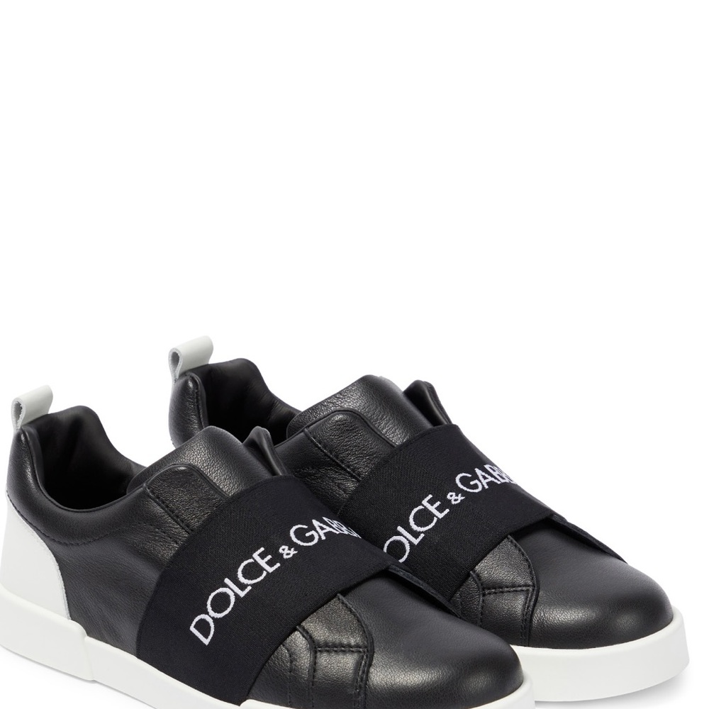 Dolce & Gabbana kids leather sneakers